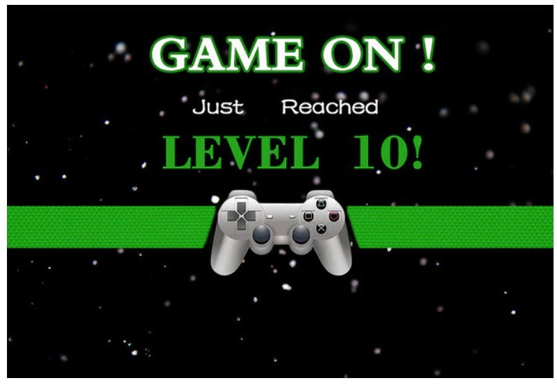 GAMING CONTROLLER GAME CONSOLE BIRTHDAY PARTY BANNER BACKDROP DECORATION