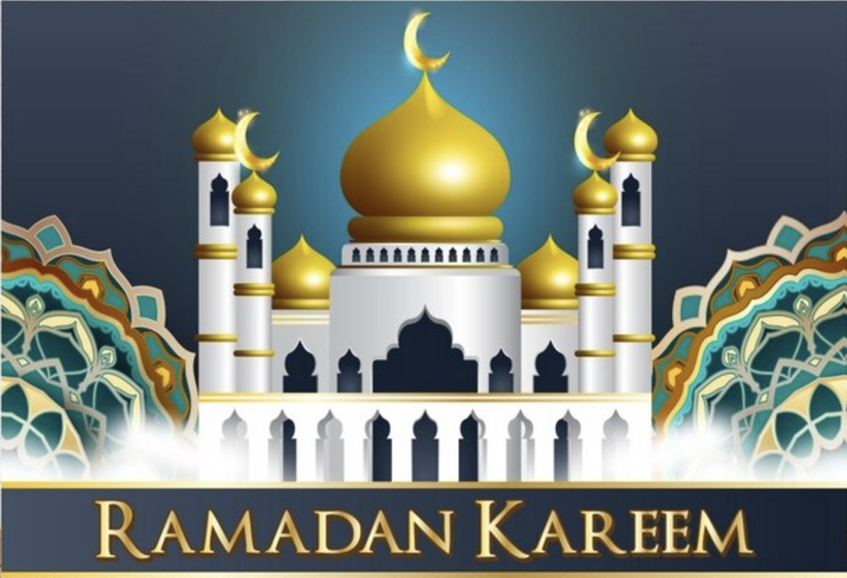 RAMADAN TEMPLE RELIGIOUS MUSLIM CRESCENT MOON PARTY BANNER BACKDROP DECORATION