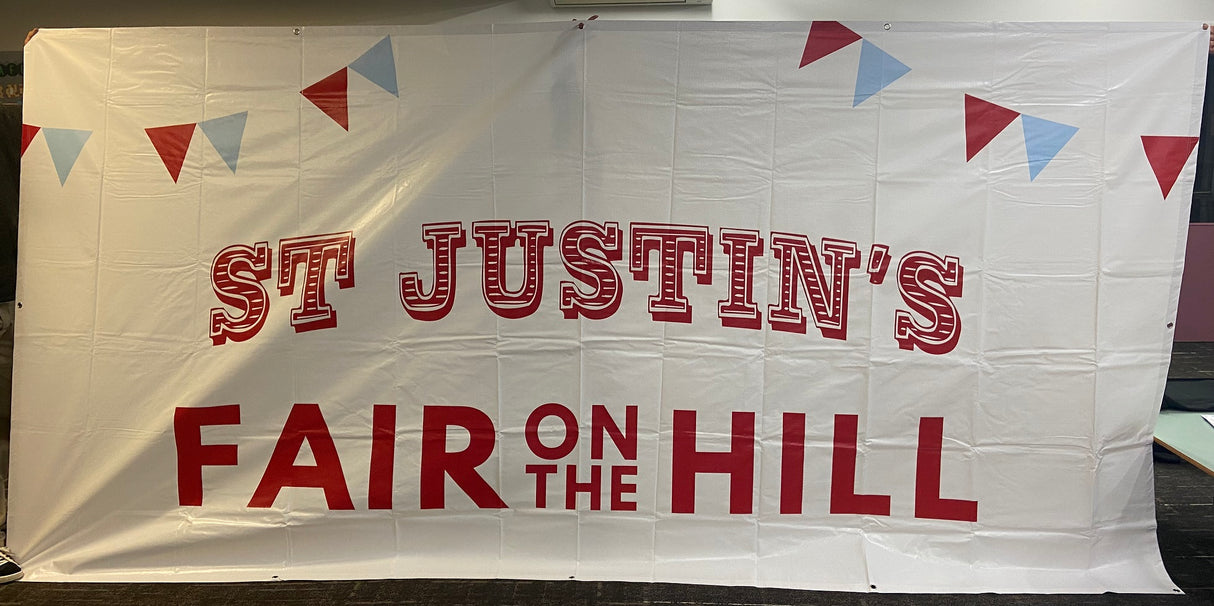 BUSINESS OUTDOOR TOUGH VINYL PVC WEATHERPROOF BANNER SIGN CUSTOM PERSONALISED ADS