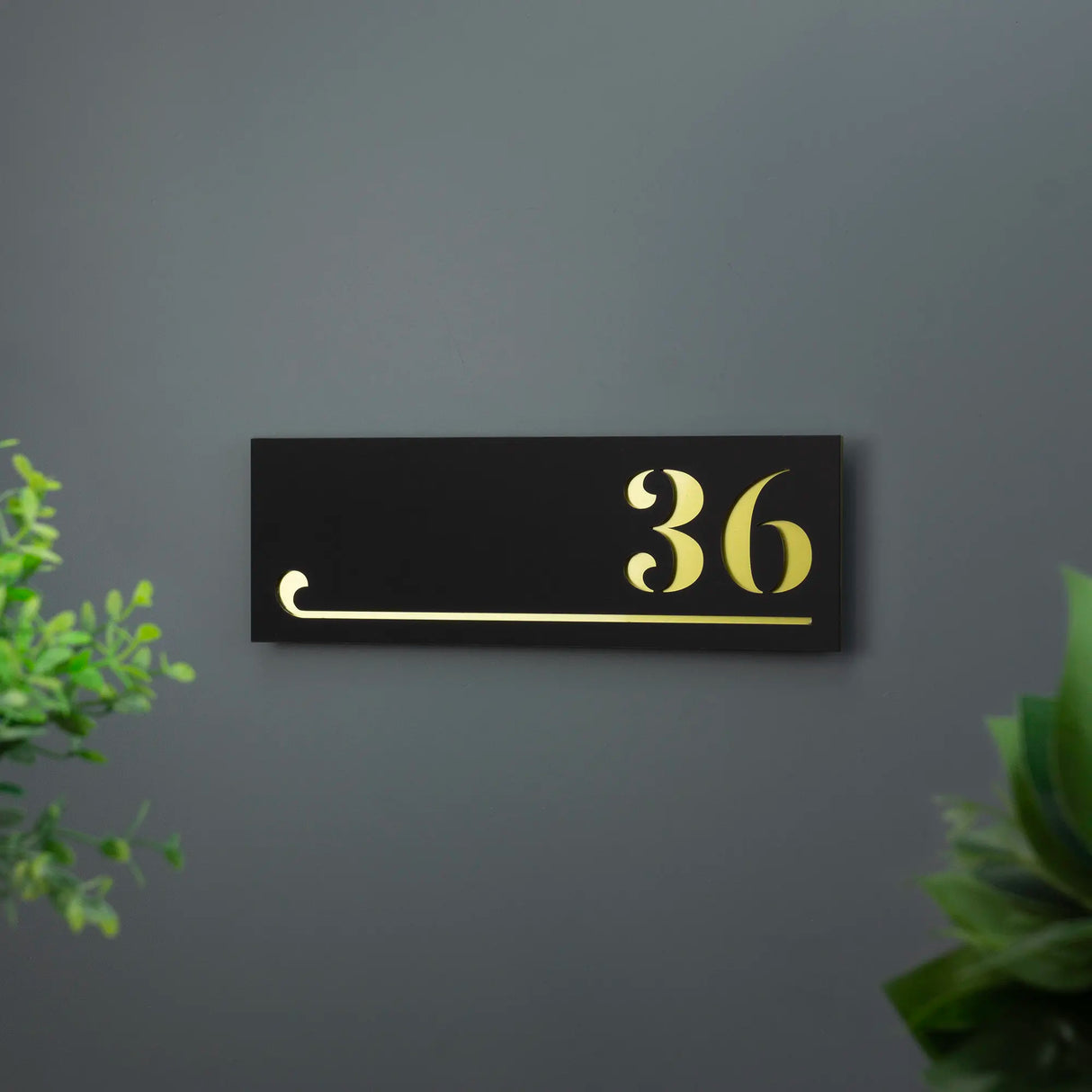 HOUSE SIGN ADDRESS CUSTOM SIGN LASER CUT ACRYLIC MAIL BOX LETTER BOX NUMBER PLAQUE