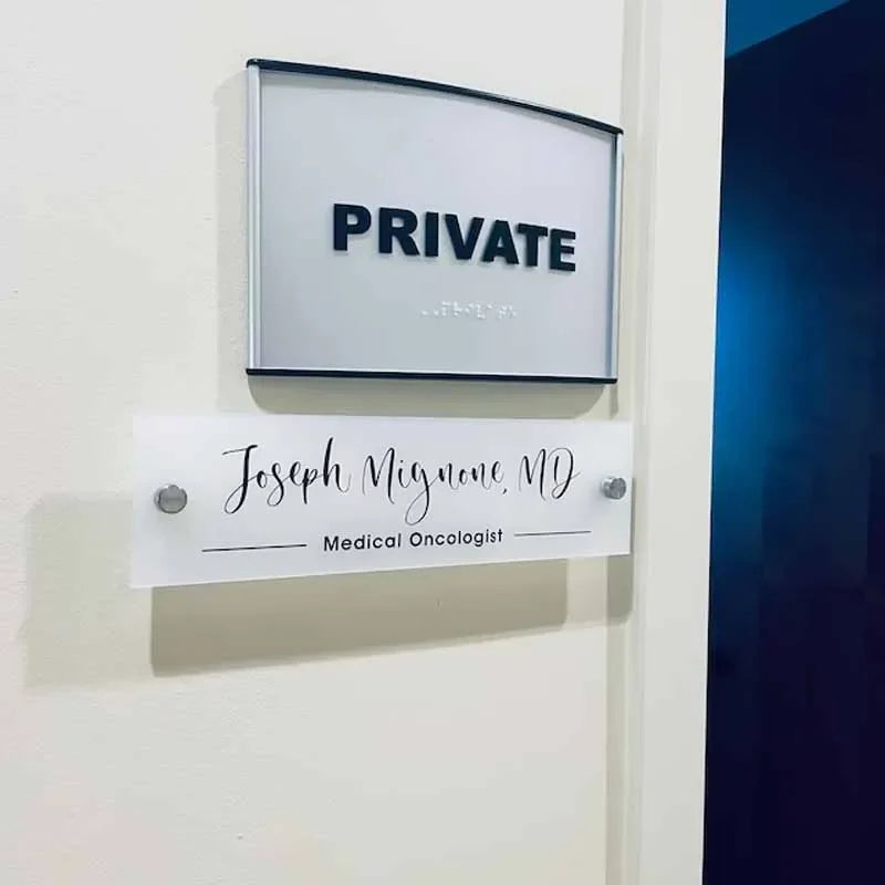 CUSTOM NAME PLATE HOUSE SIGN BUSINESS SIGN WALL PLATE MODERN DOOR ADDRESS SIGN