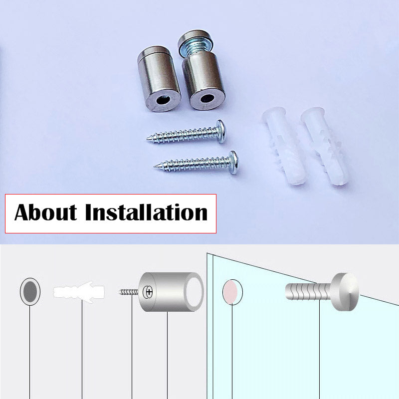 CUSTOM STAINLESS STEEL HOUSE SIGN NUMBER STREET SIGN SILVER ADDRESS DOOR WALL PLAQUE