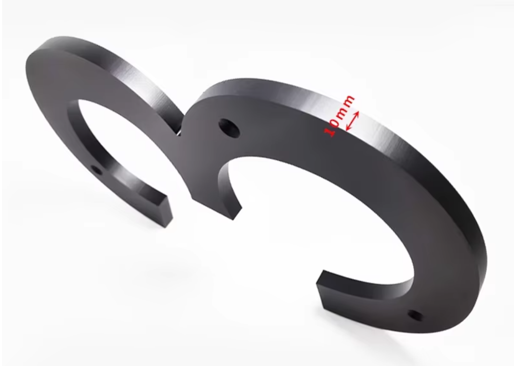 MODERN HOUSE NUMBER LETTER 30CM LARGE BIG ADDRESS SIGN BLACK ACRYLIC