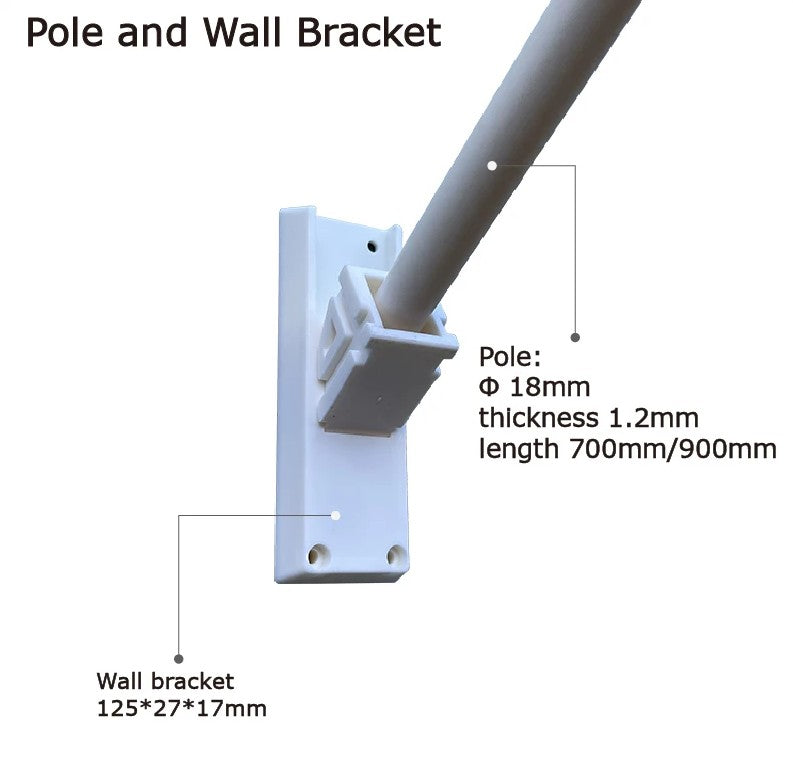 CUSTOM WALL FLAG BUSINESS SIGN DOUBLE SIDED PRINT WITH YOUR LOGO 40x60cm