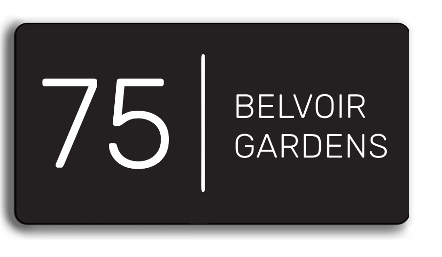 CUSTOM HOUSE SIGN NUMBER STREET SIGN MODERN ACRYLIC ADDRESS DOOR WALL PLAQUE