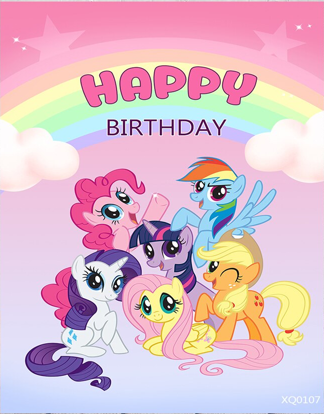 My Little Pony Birthday Banner Printables Free