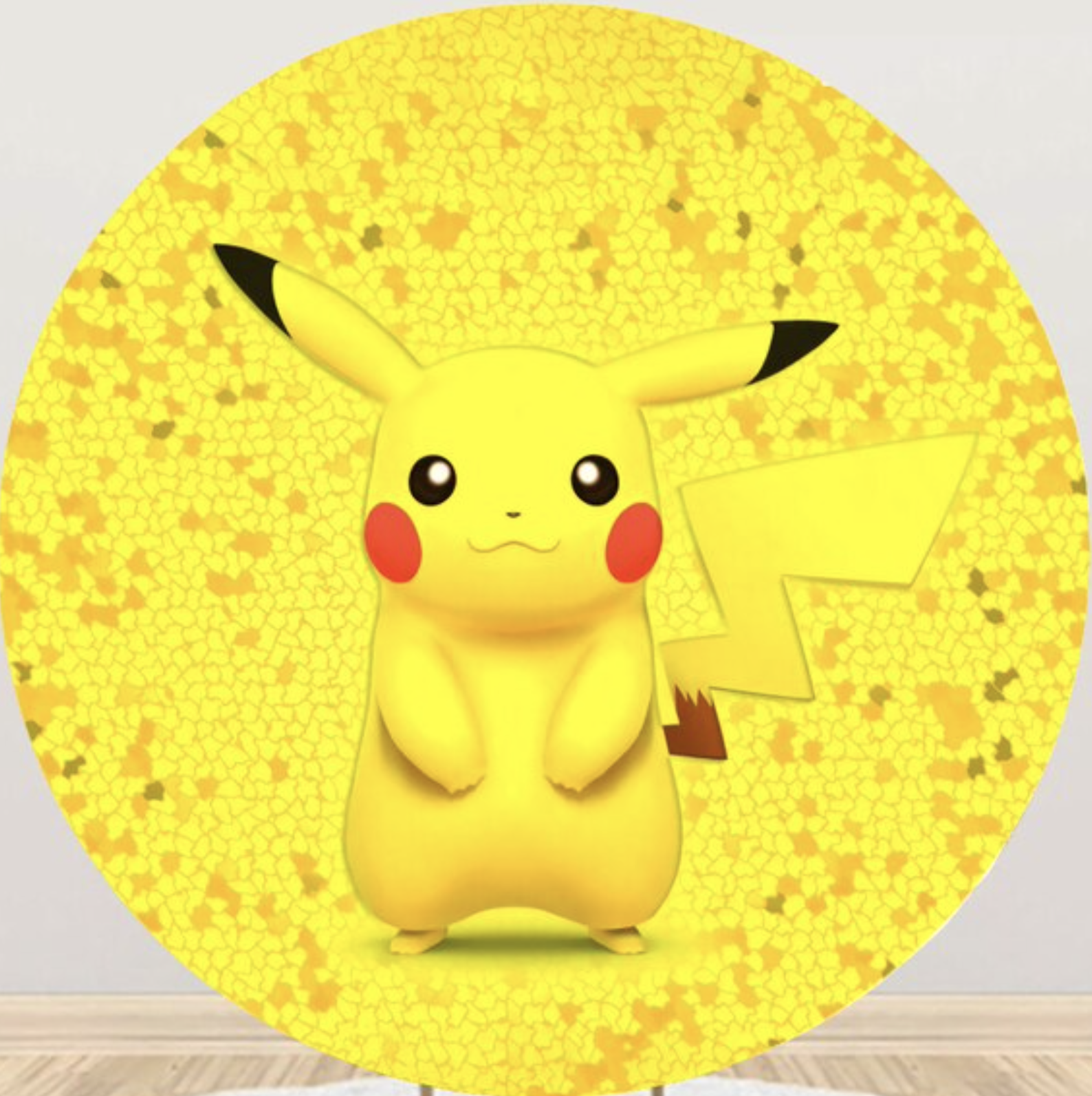 POKEMON ASH PIKACHU DECORATION PERSONALISED BIRTHDAY PARTY SUPPLIES BANNER  BACKD