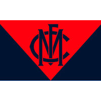 AFL MELBOURNE FOOTBALL CLUB MFC PERSONALISED BIRTHDAY PARTY SUPPLIES BANNER BACKDROP DECORATION