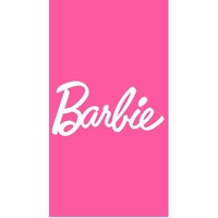 BARBIE HOT PINK WHITE PERSONALISED BIRTHDAY PARTY SUPPLIES BANNER BACKDROP DECORATION