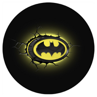 BATMAN PARTY SUPPLIES ROUND BIRTHDAY PERSONALISED BANNER BACKDROP DECORATION