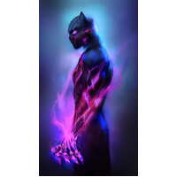 MARVEL AVENGERS PRINCE T'CHALLA WAKANDA PERSONALISED BIRTHDAY PARTY SUPPLIES BANNER BACKDROP DECORATION