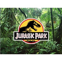 DINOSAUR JURASSIC PARK WORLD CLASSIC PERSONALISED BIRTHDAY PARTY SUPPLIES BANNER BACKDROP DECORATION