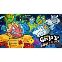 HEROES OF GOO JIT ZU GALAXY ATTACK PERSONALISED BIRTHDAY PARTY SUPPLIES BANNER BACKDROP DECORATION