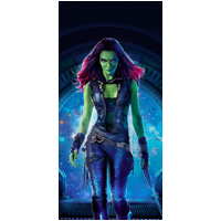 MARVEL GUARDIANS OF THE GALAXY GAMORA PERSONALISED BIRTHDAY PARTY SUPPLIES BANNER BACKDROP DECORATION