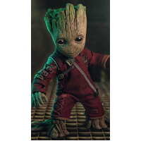 MARVEL GUARDIANS OF THE GALAXY BABY GROOT TREE PERSONALISED BIRTHDAY PARTY SUPPLIES BANNER BACKDROP DECORATION
