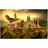 HARRY POTTER HOGWARTS OWL SUNSET PERSONALISED BIRTHDAY PARTY SUPPLIES BANNER BACKDROP DECORATION