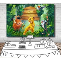 LION KING BABY SHOWER PERSONALISED BIRTHDAY PARTY SUPPLIES BANNER BACKDROP DECORATION