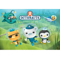 OCTONAUTS OCTOPOD PERSONALISED BIRTHDAY PARTY BANNER BACKDROP BACKGROUND