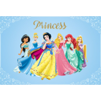 DISNEY PRINCESS SNOW WHITE PERSONALISED BIRTHDAY PARTY BANNER BACKDROP BACKGROUND