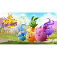 SUNNY BUNNIES PARK BALLS PERSONALISED BIRTHDAY PARTY SUPPLIES BANNER BACKDROP DECORATION