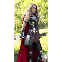 THOR LOVE THUNDER JANE FOSTER PERSONALISED BIRTHDAY PARTY BANNER BACKDROP BACKGROUND