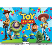 TOY STORY WOODY MR POTATO HEAD PERSONALISED BIRTHDAY PARTY SUPPLIES BANNER BACKDROP DECORATION