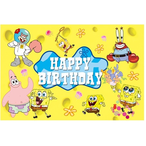 Hãy cùng chiêm ngưỡng đồ trang trí sinh nhật cá nhân rực rỡ và độc đáo với chủ đề Spongebob Squarepants! Bộ sưu tập này sẵn sàng khiến bất cứ ai cũng phải trầm trồ vì độ sinh động và vui nhộn của nhân vật biển sâu đang được yêu thích nhất thế giới!