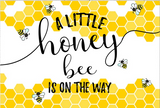 BEE SWEET LITTLE HONEY BABY SHOWER PARTY BANNER BACKDROP DECORATION