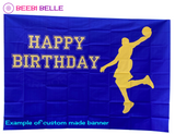CUSTOM PERSONALISED BANNER & BACKDROP | FREE DESIGN | BIRTHDAYS,  EVENTS & PARTIES