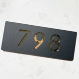 CUSTOM HOUSE SIGN NUMBER STREET SIGN ACRYLIC ADDRESS DOOR APARTMENT LETTERBOX WALL PLAQUE