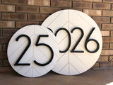 CUSTOM WOODEN WOOD 3D OUTDOOR HOUSE SIGN NUMBER STREET HOUSE ADDRESS MAIL PLAQUE