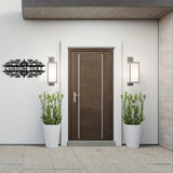 Custom Decorative Metal House Number Sign | Personalised Laser-Cut Address Plaque