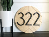 CUSTOM WOODEN WOOD 3D OUTDOOR HOUSE SIGN NUMBER STREET HOUSE ADDRESS MAIL PLAQUE
