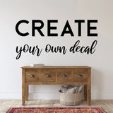 CUSTOM WALL STICKER DECAL PERSONALISED VINYL NAME BUSINESS SIGN