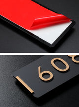 CUSTOM HOUSE SIGN DOOR ADDRESS SIGN 3D ACRYLIC MODERN HOUSE NUMBER PLAQUE STREET SIGN