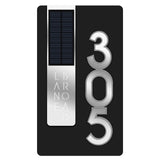 SOLAR LED HOUSE NUMBER SIGN ADDRESS CUSTOM ACRYLIC VERTICAL BACKLIT