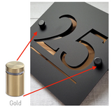 HOUSE SIGN ADDRESS SIGN LASER CUT ACRYLIC MODERN HOUSE NUMBER PLAQUE