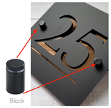 HOUSE SIGN ADDRESS SIGN LASER CUT ACRYLIC MODERN HOUSE NUMBER PLAQUE