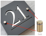 HOUSE SIGN ADDRESS SIGN LASER CUT ACRYLIC MODERN HOUSE NUMBER PLAQUE