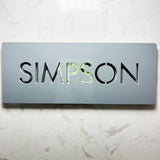 CUSTOM HOUSE SIGN NUMBER STREET SIGN ACRYLIC ADDRESS DOOR APARTMENT LETTERBOX WALL PLAQUE