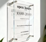 Custom Logo Acrylic House Sign | Personalised Business & Residential Signage
