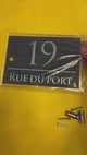 CUSTOM HOUSE SIGN STREET SIGN COLOURED GLASS EFFECT ACRYLIC ADDRESS DOOR WALL PLAQUE
