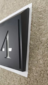 LED SOLAR CUSTOM HOUSE SIGN NUMBER STREET SIGN ACRYLIC WHITE LIGHT ADDRESS DOOR WALL PLAQUE