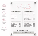 Custom Logo Acrylic House Sign | Personalised Business & Residential Signage