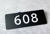 Custom Acrylic House Sign | Personalised Number & Street Address Plaque